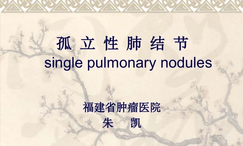 孤立性肺结节.pptx