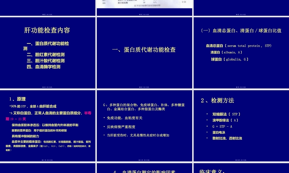学时肝功能检查.ppt