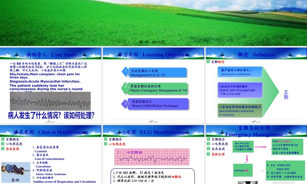 室颤与急救.pptx