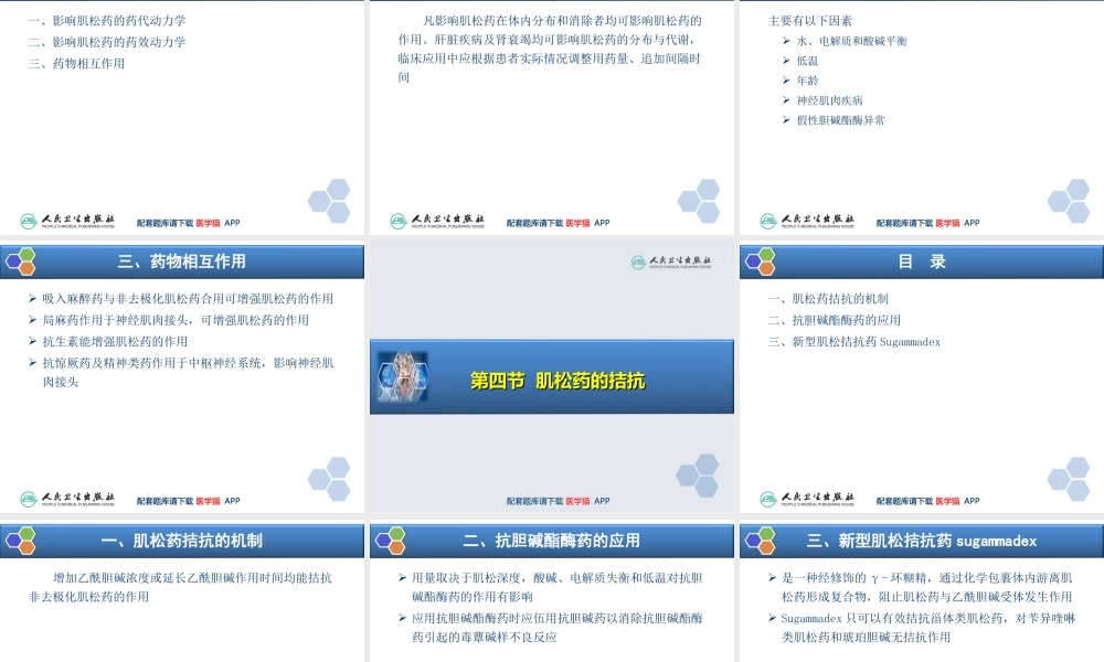 第8章 肌肉松弛药的临床应用(1).ppt