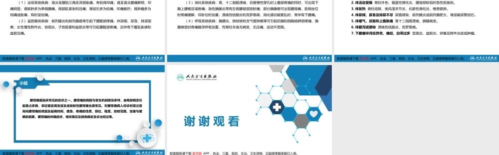 第一篇 常见症状 第十八节 腰背痛(1).pptx