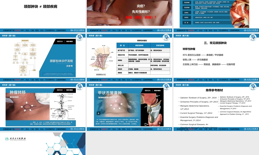 第二十二章 颈部疾病 第三、四节(1).pptx