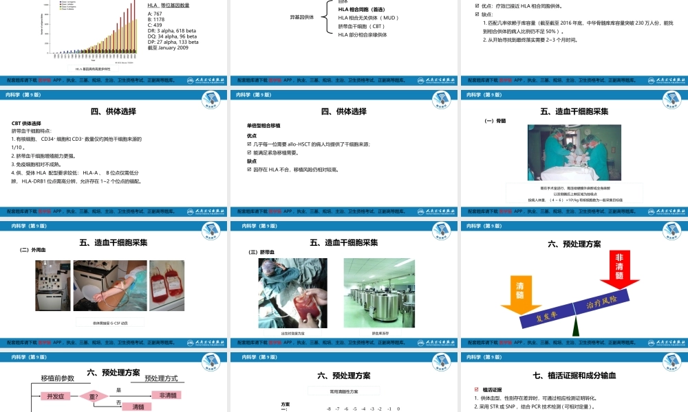 第二十章造血干细胞移植(1).pptx