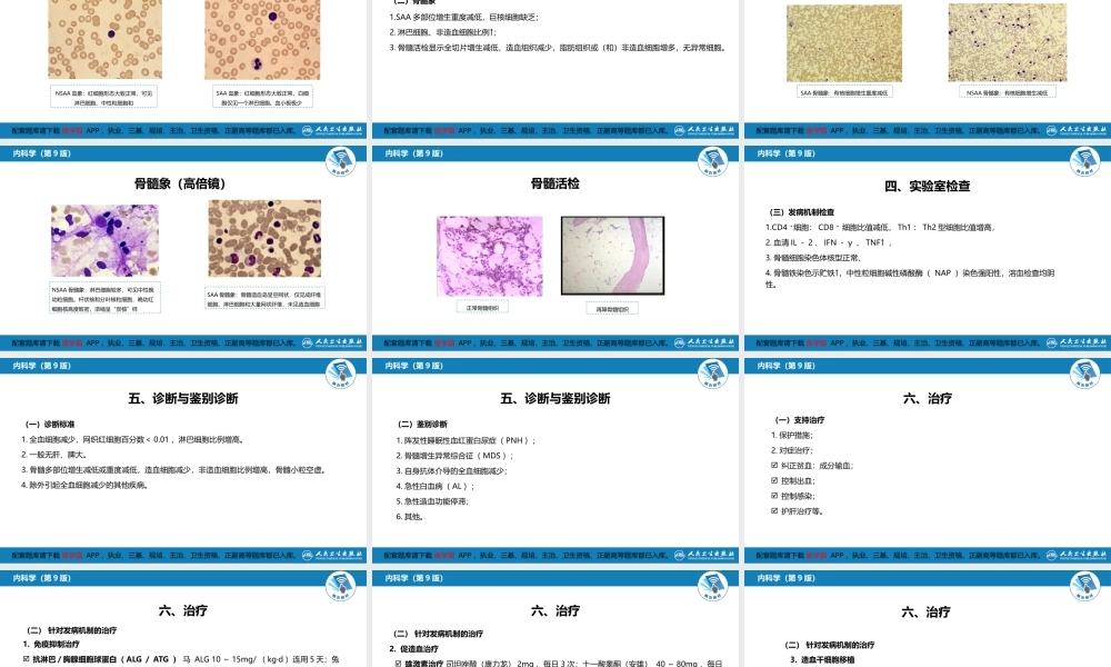 第五章再生障碍性贫血(1).pptx