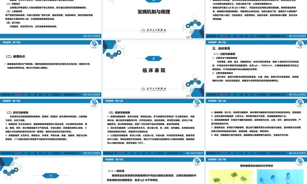 第五章 深部真菌病 第三节 曲霉病(1).ppt