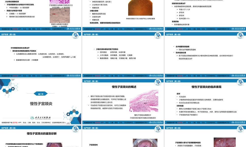 第十九章 子宫颈炎症.(1).pptx