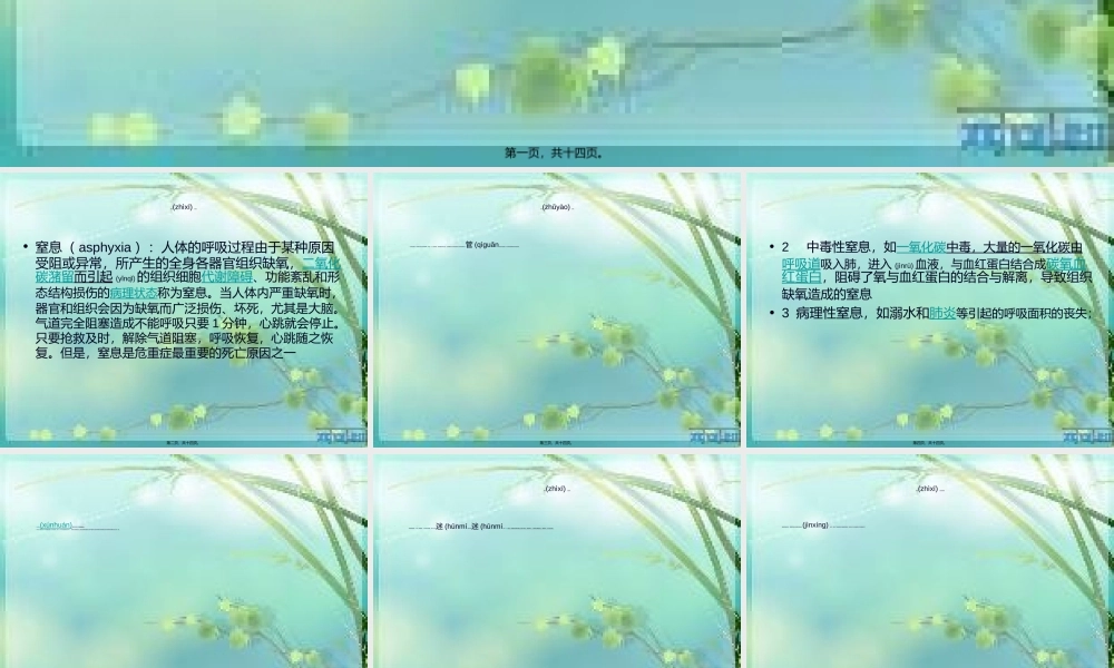 2022年医学专题—窒息的危险因素及急救措施.ppt