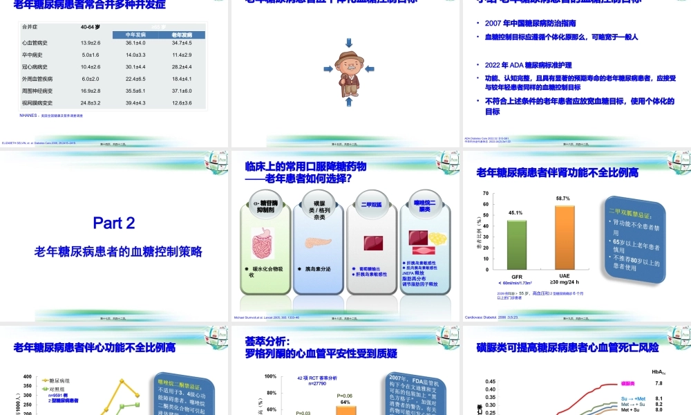 7-老年糖尿病患者的控制目标第七套.pptx