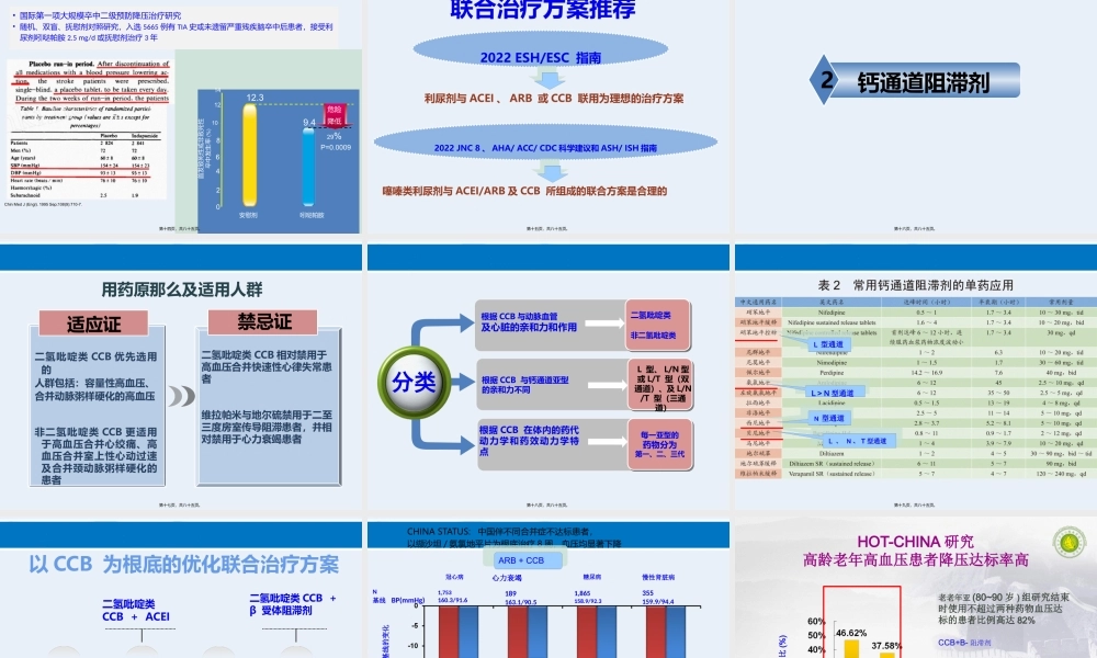 8.27高血压合理用药指南解读--用药原则及规范-.pptx