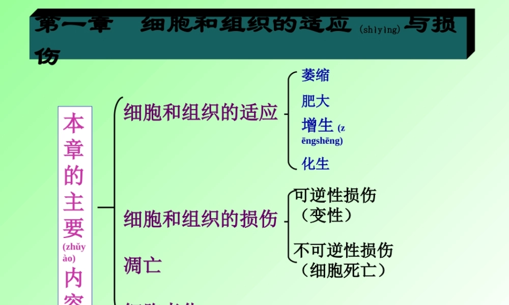 2022年医学专题—第一章--组织细胞的损伤(第七版).ppt