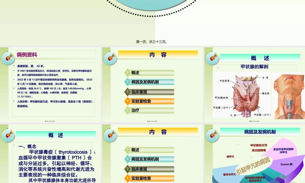 一例甲亢患者的病例讨论.pptx