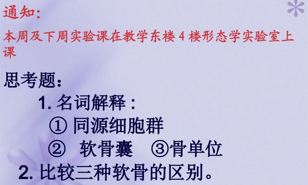 《组织胚胎学》-软骨和骨.pptx