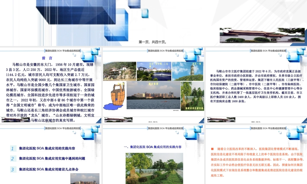 7.吴飞-集团化医院SOA平台集成应用实践.pptx