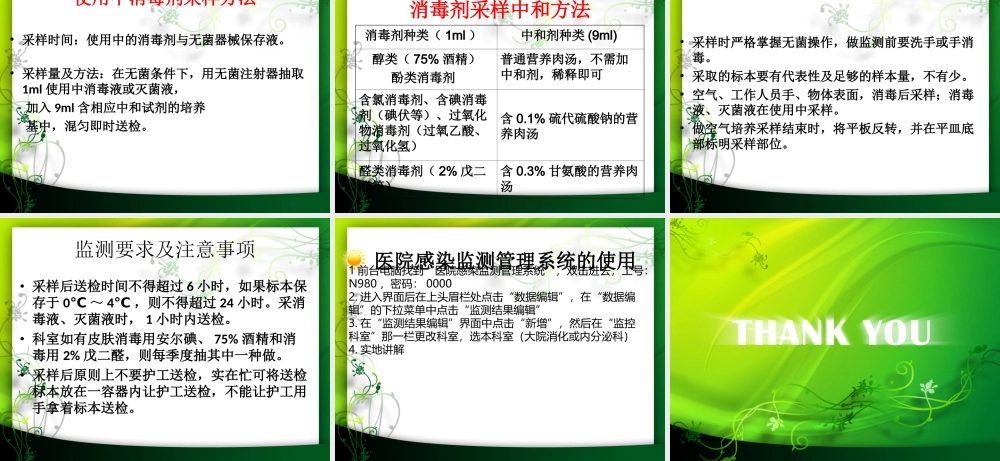 医院感染监测知识.ppt