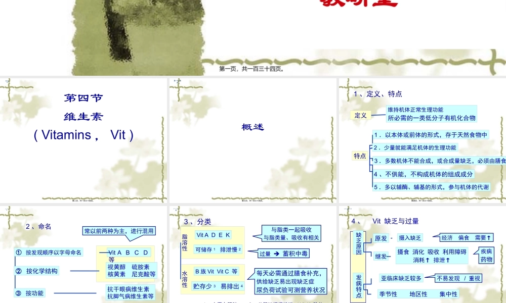 博易考提供公共营养学基础维生素.pptx