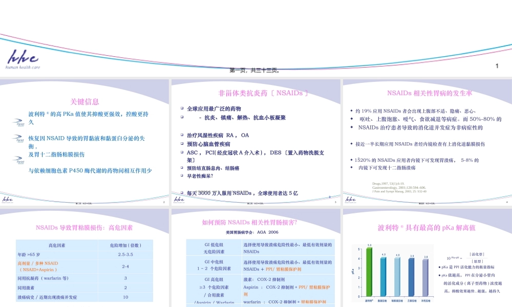 PRT与NSAID导致的消化道黏膜损伤.pptx