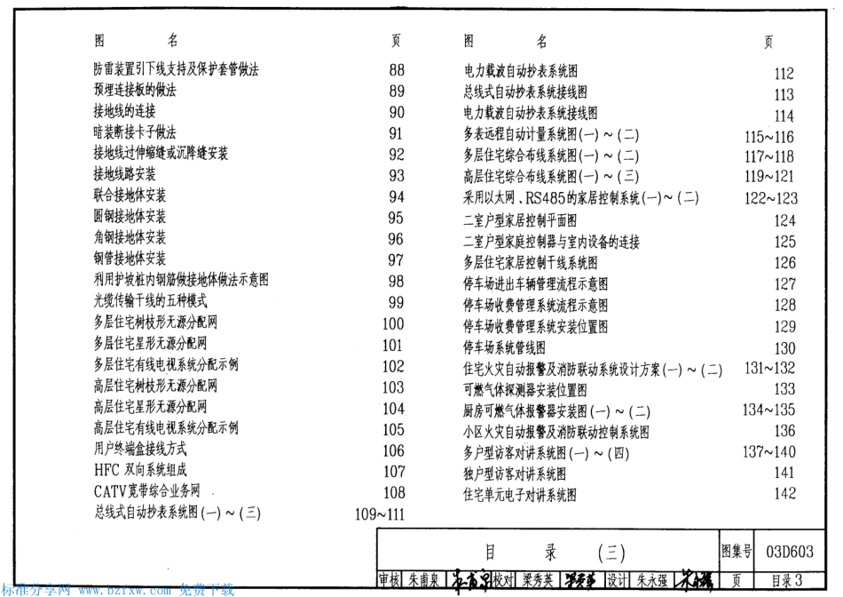 03D603 住宅小区建筑电气设计与施工图集.pdf_第3页