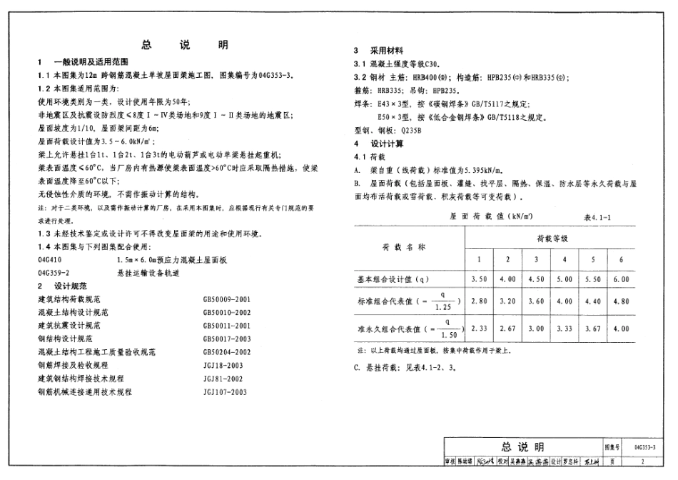04G353-3 钢筋混凝土屋面梁.pdf_第2页
