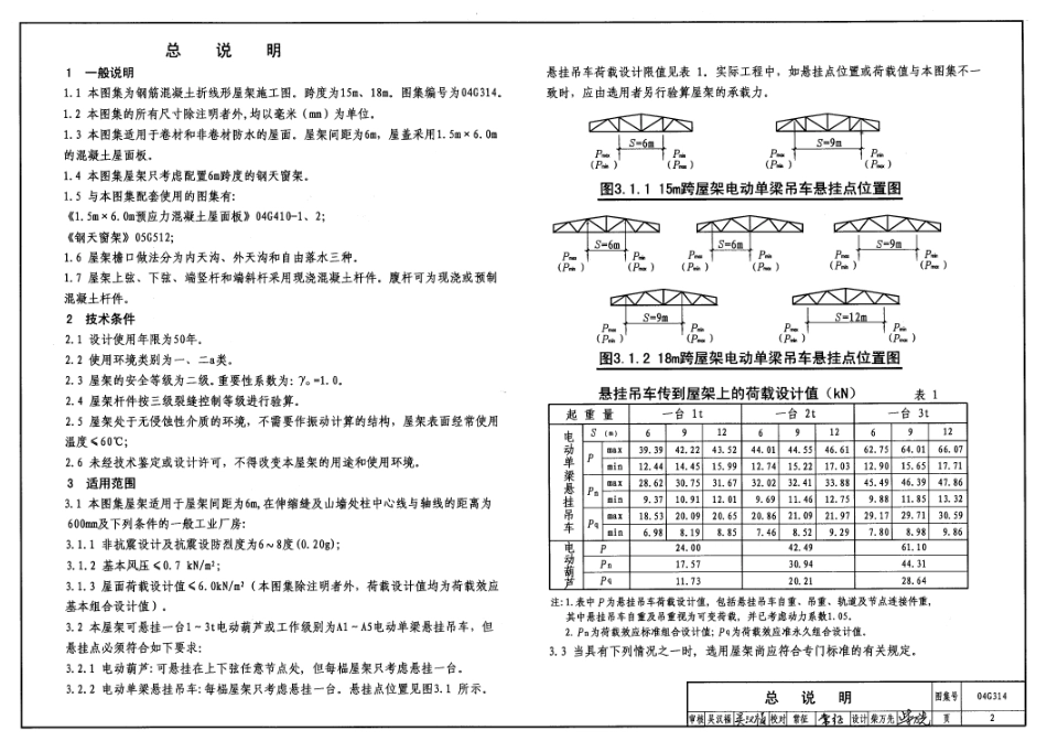 04G314 钢筋混凝土折线形屋架.pdf_第2页