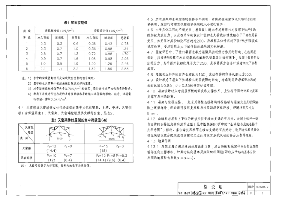 06SG515-2 轻型屋面梯形钢屋架(剖分T型钢).pdf_第3页