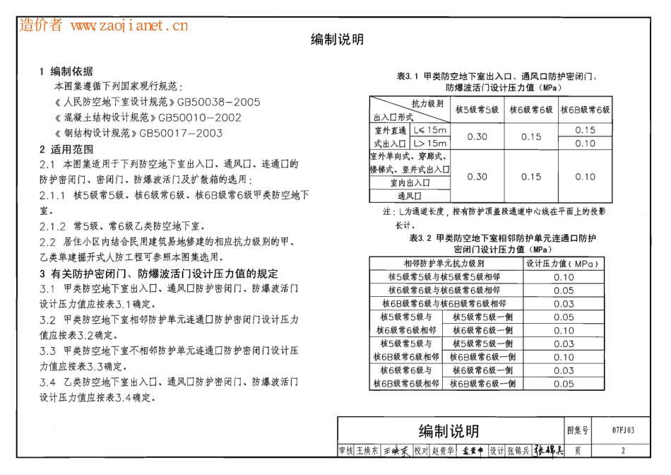 07FJ03 防空地下室防护设备选用.pdf_第2页