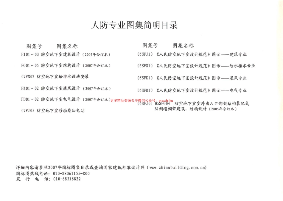 07FJ01～03 防空地下室建筑设计(2007年合订本).pdf_第2页