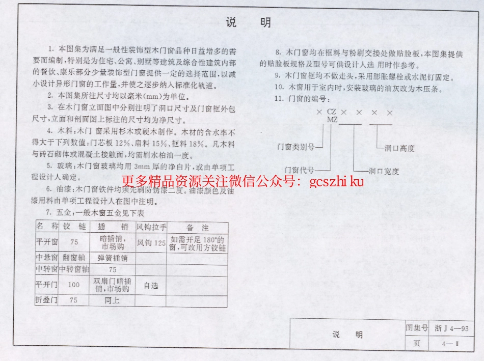 浙J4-93 装饰型木门窗.pdf_第3页