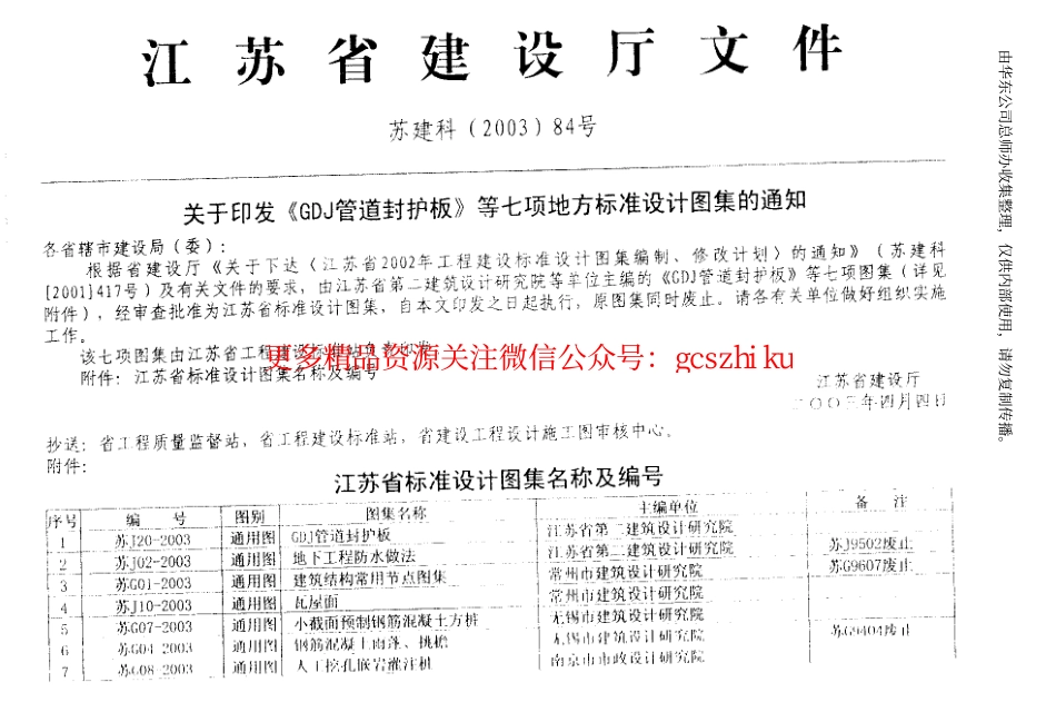苏G01-2003 建筑结构常用节点图集.pdf_第3页
