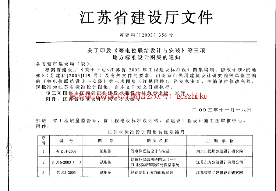 苏J16-2003(一) 建筑外保温构造图集（一） ZL胶粉聚苯颗粒外保温系统.pdf_第2页