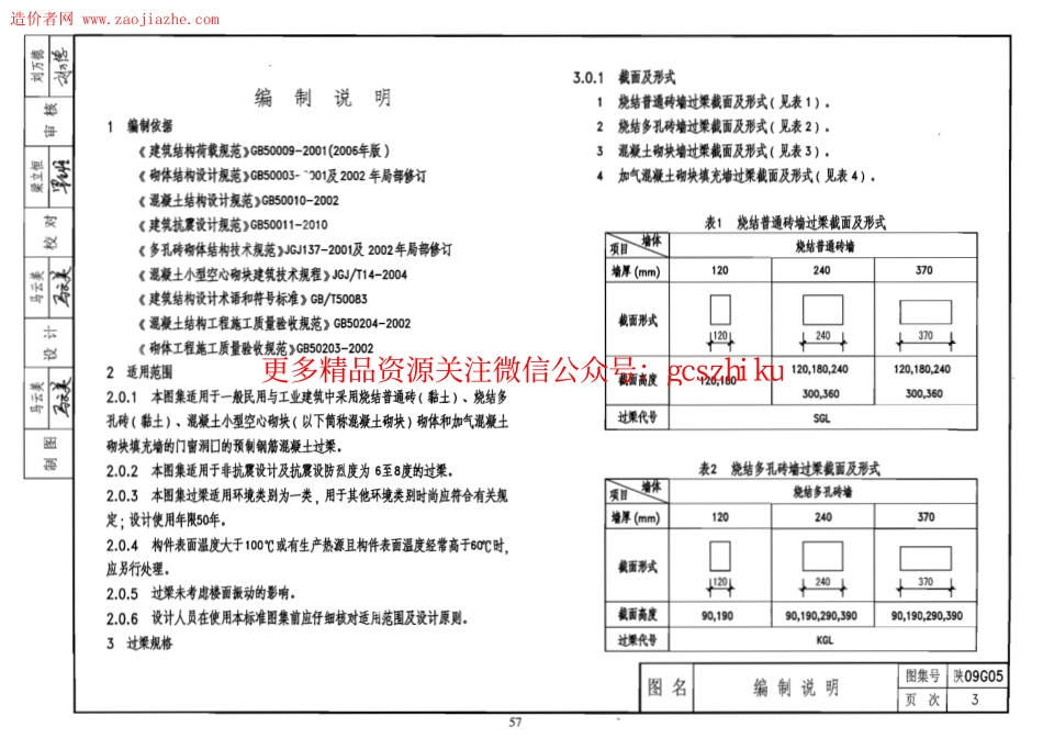 陕09G05钢筋混凝土过梁图集.pdf_第3页