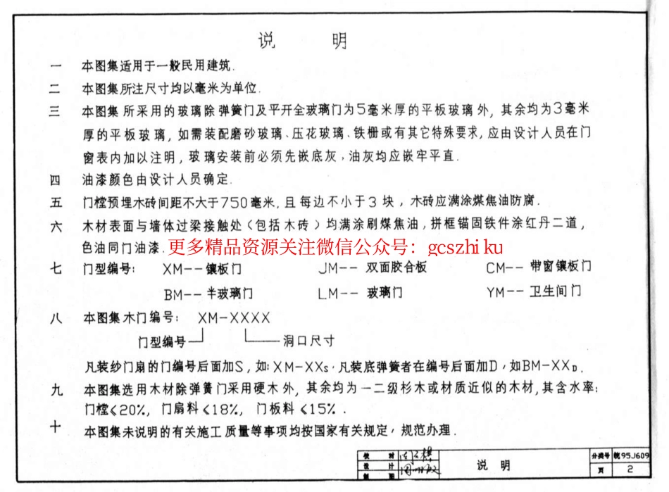 皖95J609民用木门木窗（皖95J609）.pdf_第3页