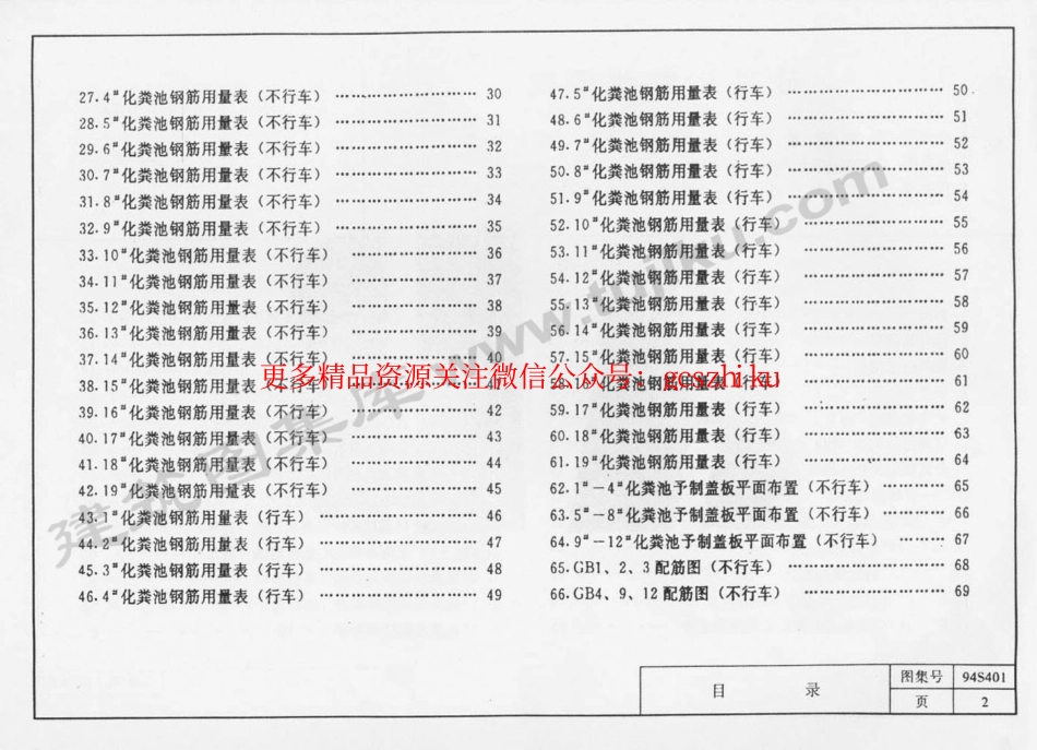 皖94S401 砖砌化粪池图集.pdf_第3页