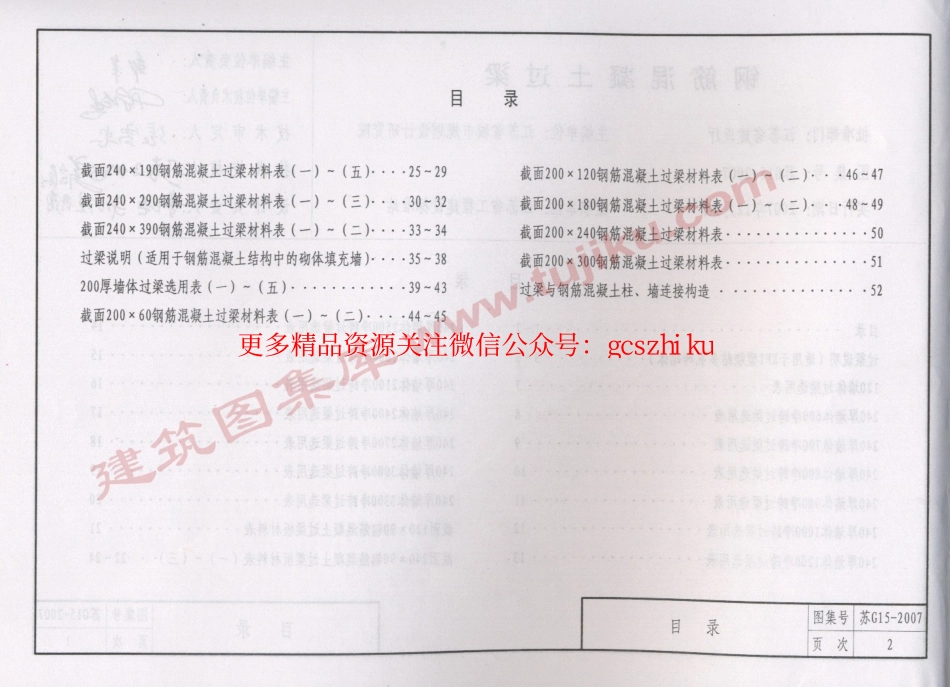 苏G15-2007 钢筋混凝土过梁.pdf_第3页