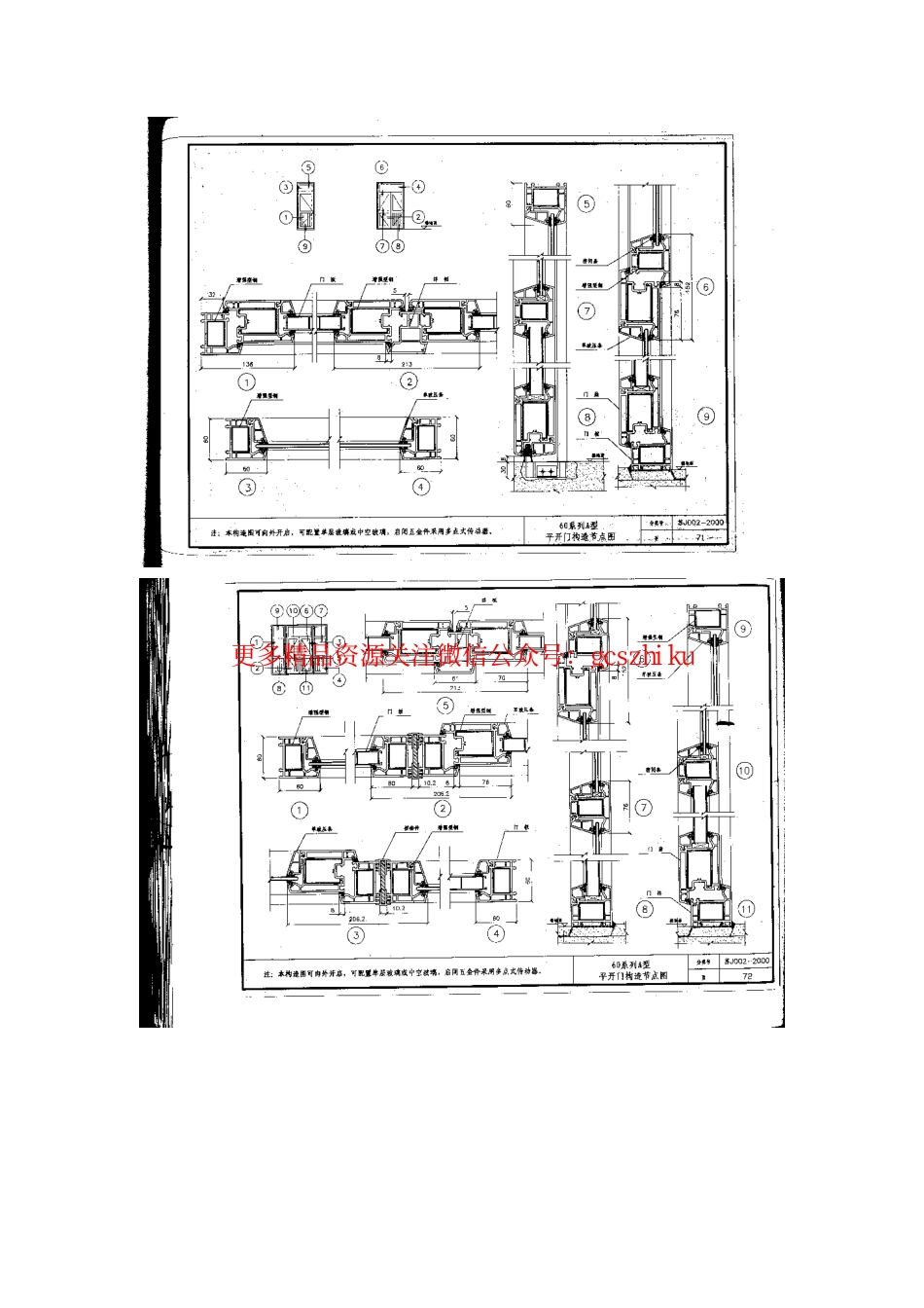 塑料门窗图集J002-2000.pdf_第2页