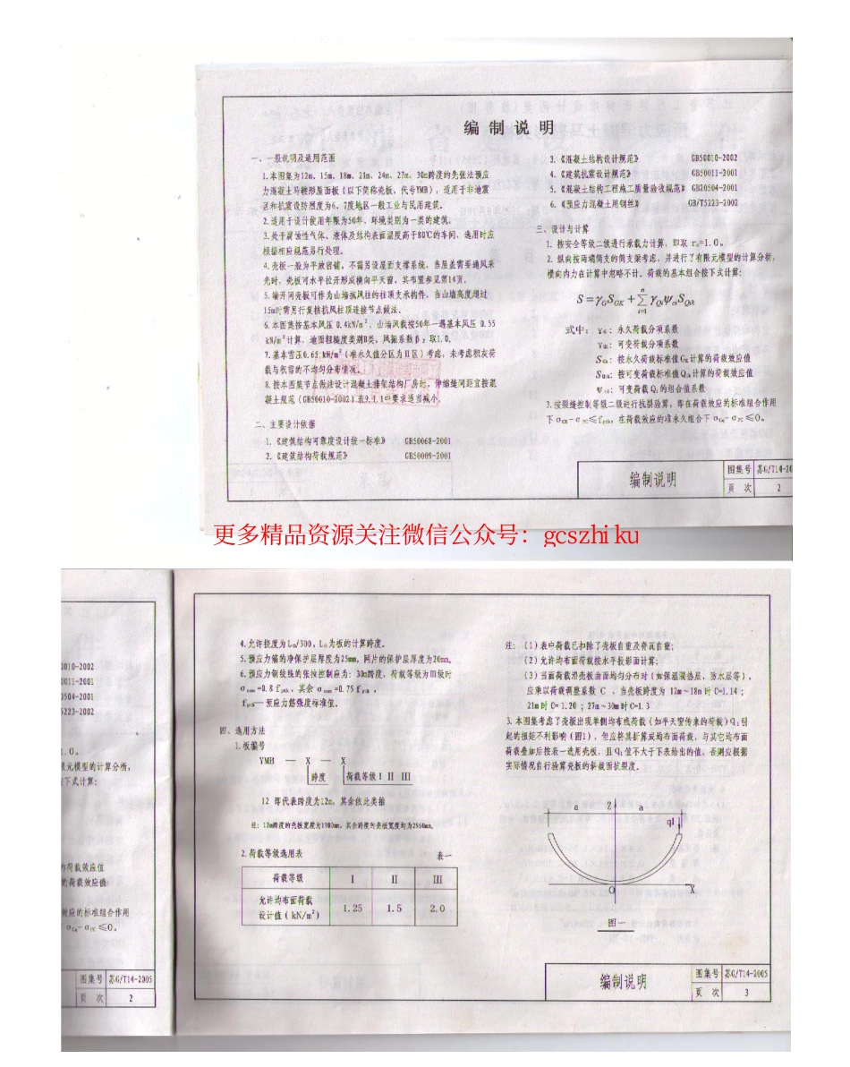 苏G／T14-2005 预应力混凝土马鞍型壳板.pdf_第2页