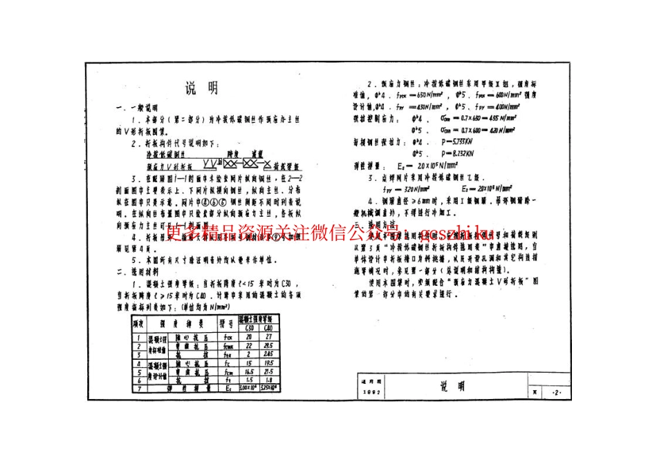 苏G9203-2 预应力混凝土V形折板(冷拔低碳钢丝折板构件).pdf_第3页