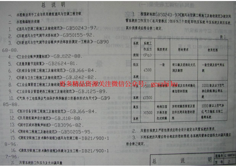 辽1999T101 通风与空调工程安装(一) 风管制作与连接.pdf_第2页