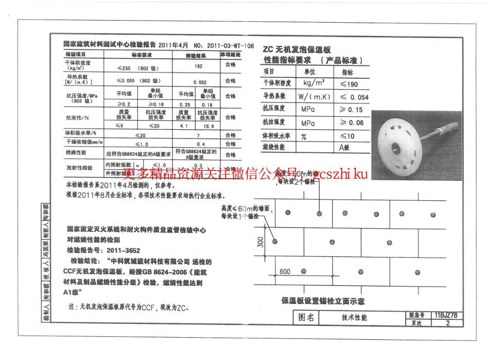 11BJZ78-ZC无机发泡保温板外保温系列.pdf_第2页