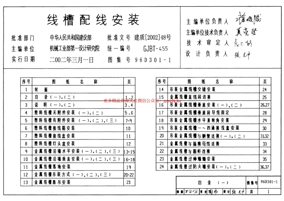96D301-1 线槽配线安装.pdf_第1页