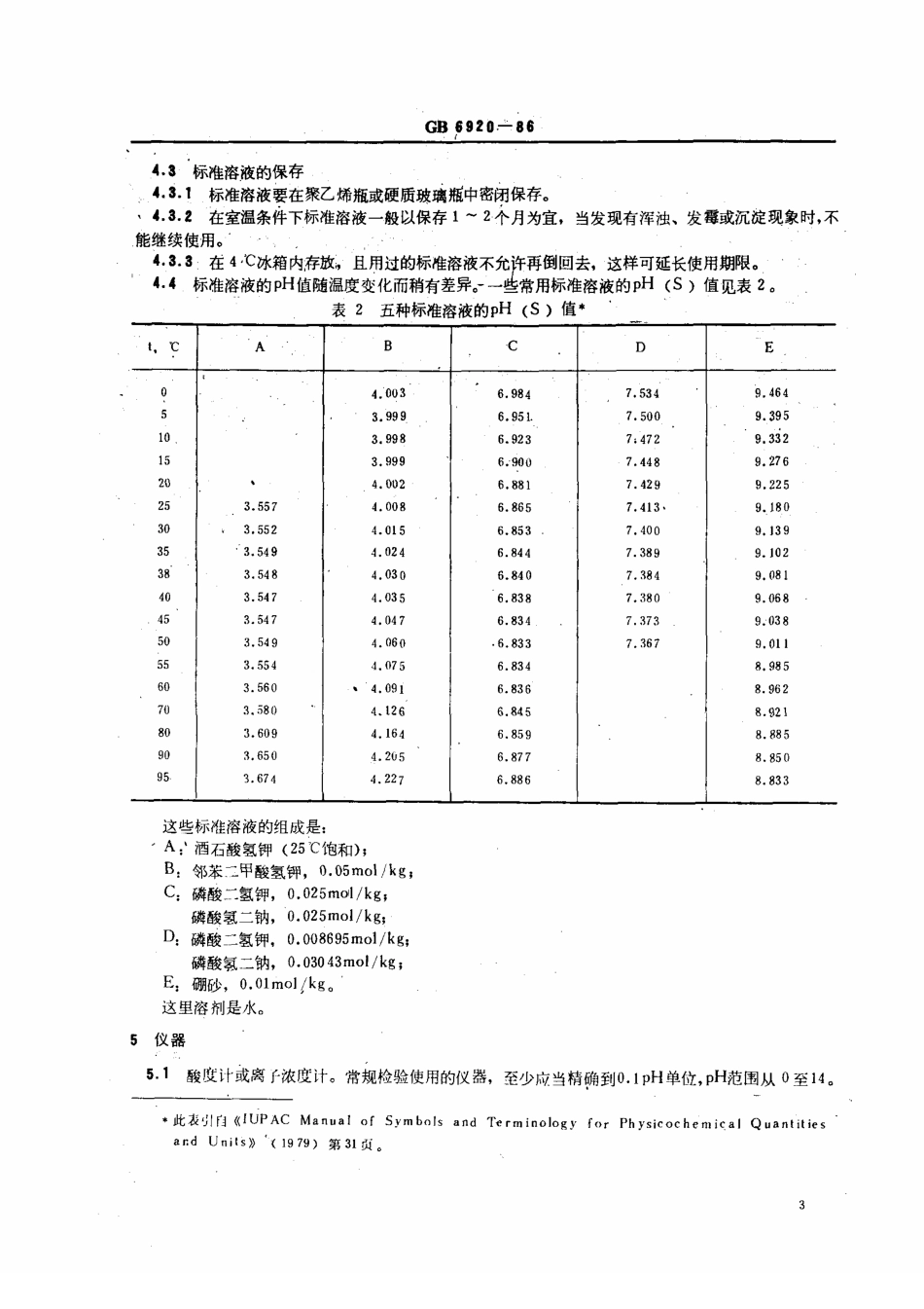 GBT6920-1986 水质 pH值的测定 玻璃电极法.pdf_第3页