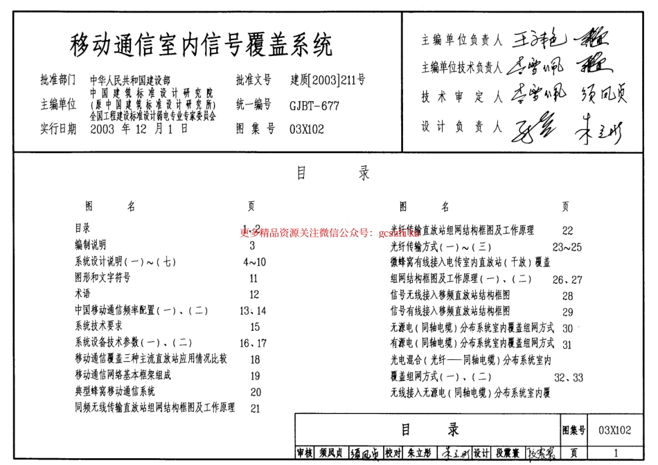 03X102 移动通信室内信号覆盖系统.pdf_第1页