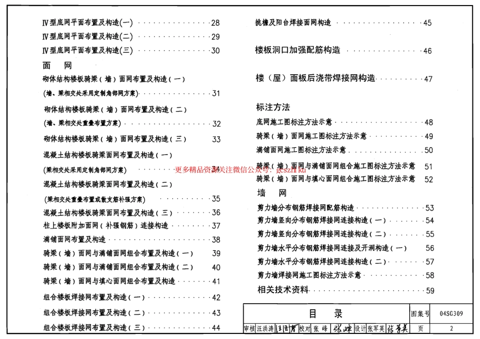 04SG309 钢筋焊接网混凝土楼板与剪力墙构造详图.pdf_第2页