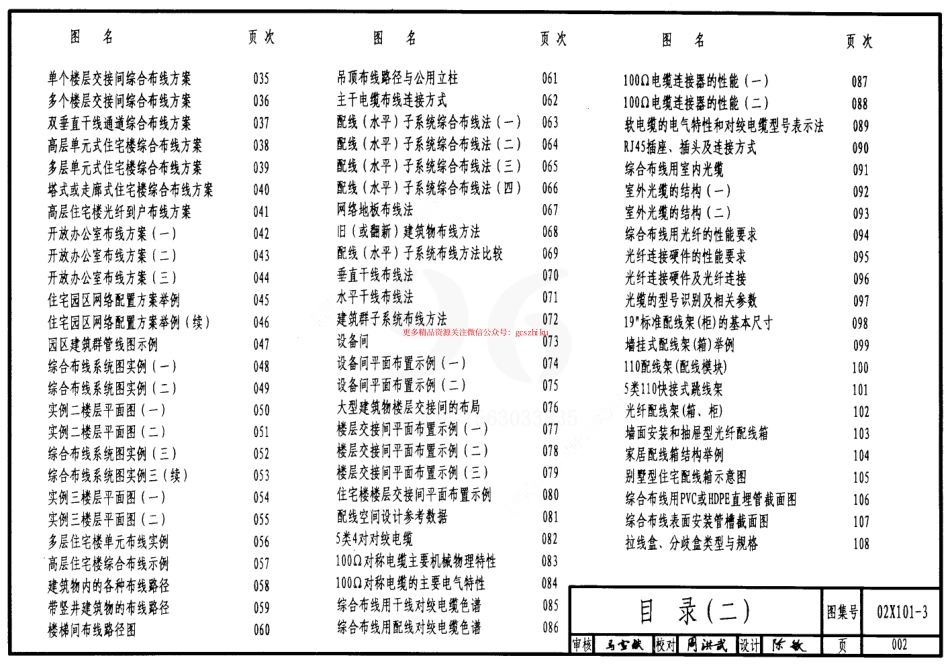 02X101-3_综合布线系统工程设计施工图集.pdf_第2页