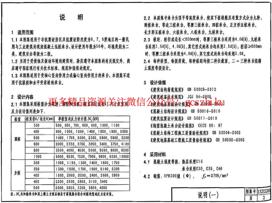 13ZG203_钢筋混凝土低桩承台.pdf_第2页