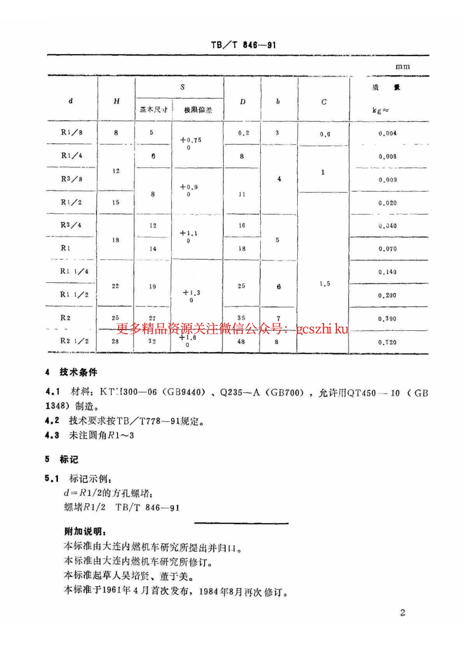 TBT846-1991 方孔螺堵.pdf_第3页