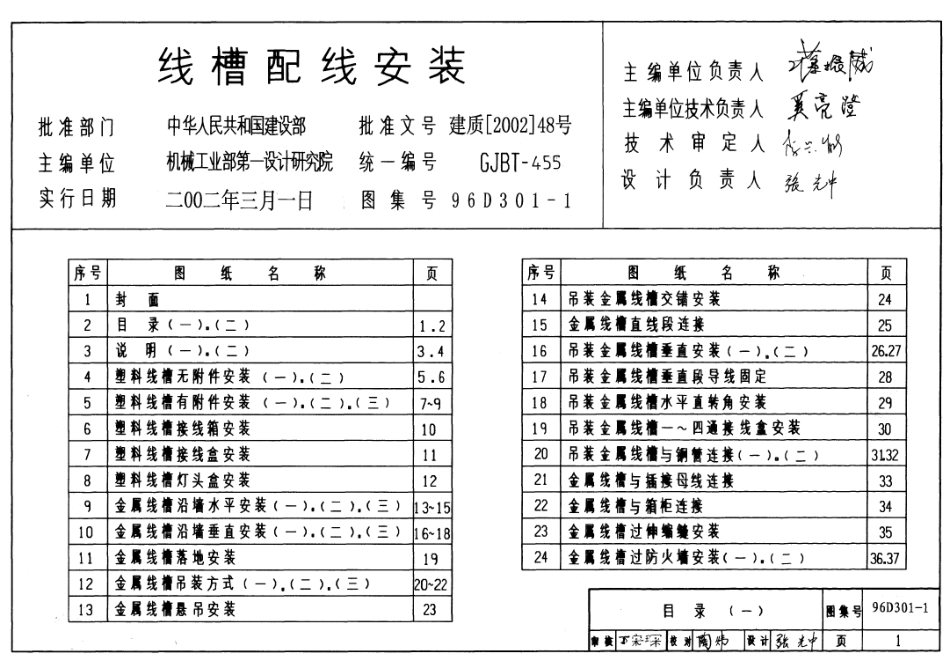 96D301-1 线槽配线安装.pdf_第1页
