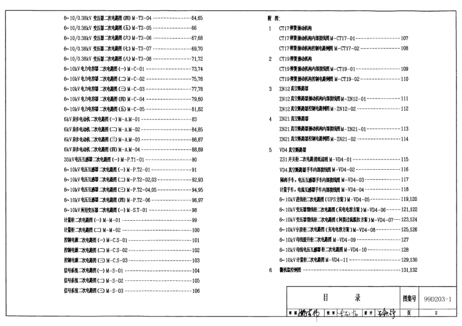 99D203-1 35(10)千伏变配电所二次接线(交流操作部分)上册.pdf_第2页