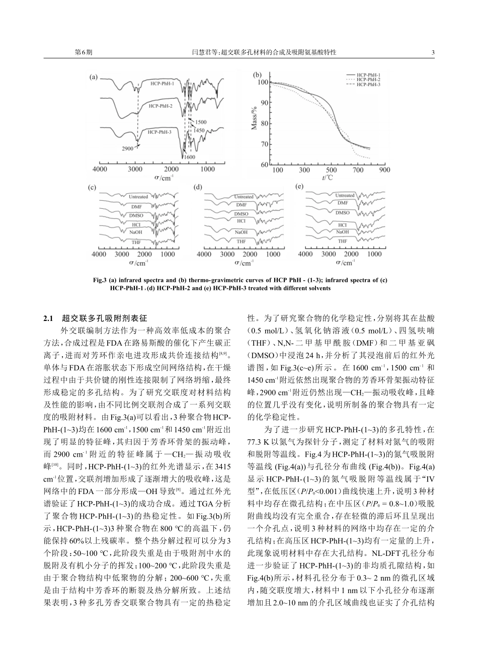 超交联多孔材料的合成及吸附氨基酸特性.pdf_第3页
