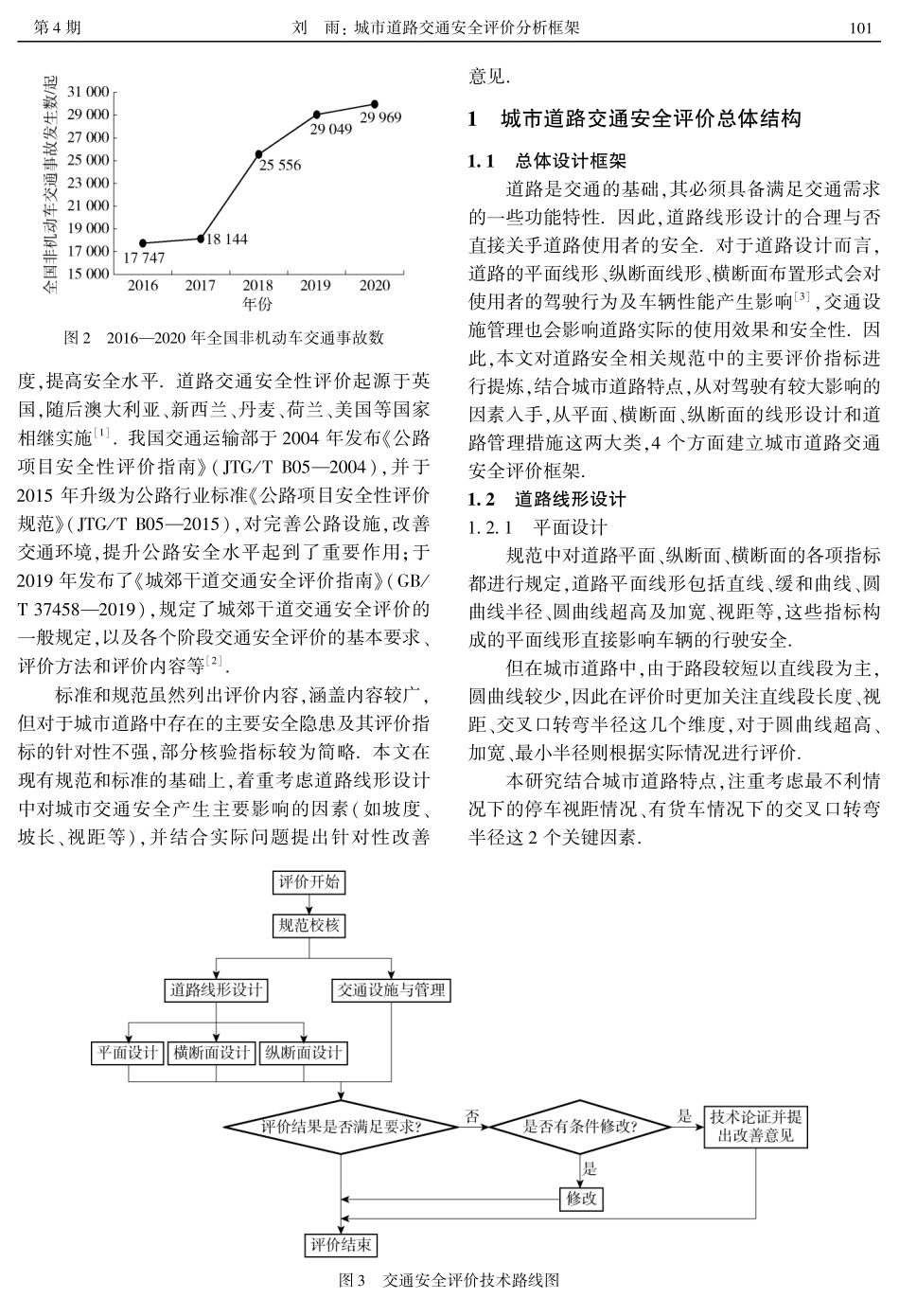 城市道路交通安全评价分析框架——以上海嘉定区和宁路为例.pdf_第2页