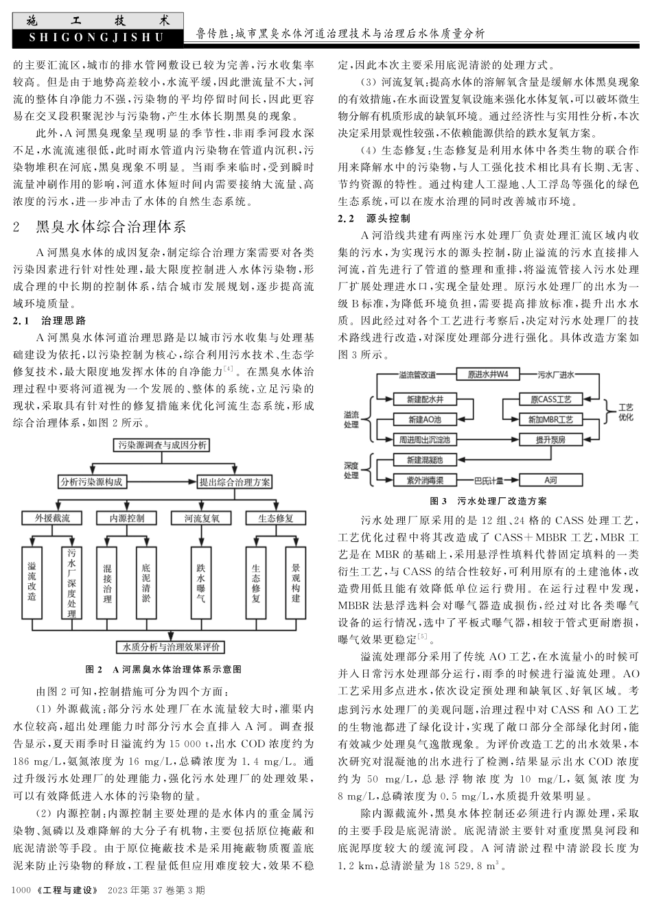 城市黑臭水体河道治理技术与治理后水体质量分析.pdf_第2页